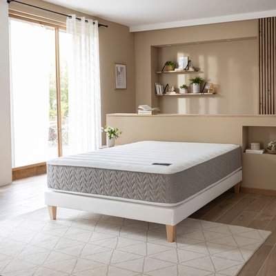Matelas hybride ressorts ensachés 29 cm L'Envie TERRE DE NUIT