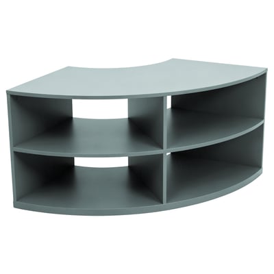 Meuble TV d'angle coloré 120 cm style scandinave, LUKE OVIALA