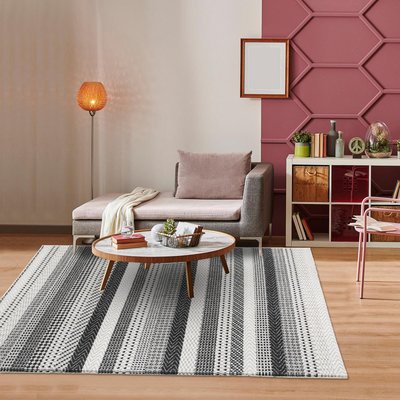 Tapis salon et chambre tissé motif géométrique SPATA 1 UN AMOUR DE TAPIS