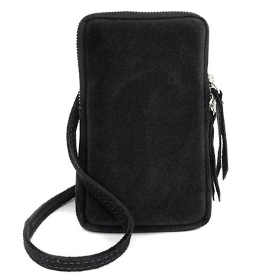 Pochette bandoulière en croute de cuir italien LOUVRE OH MY BAG