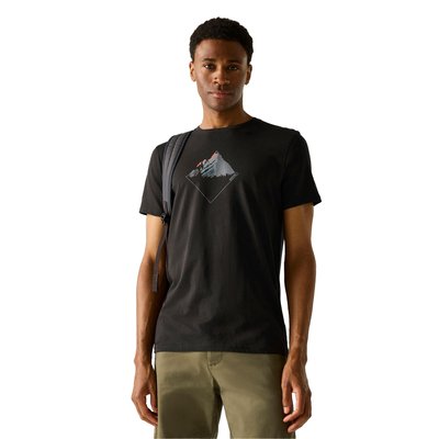 T-shirt manches courtes motif/style montagne BREEZED REGATTA