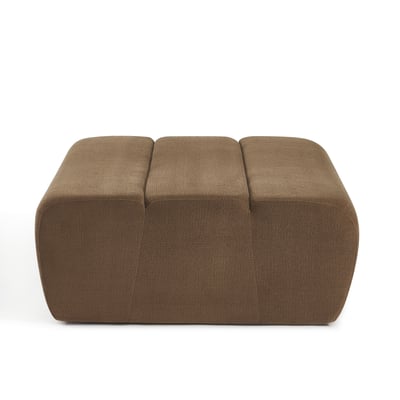 Pouf 1 place en tissu PANTONE
