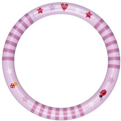 BabyGlück Hochet anneau rose COPPENRATH