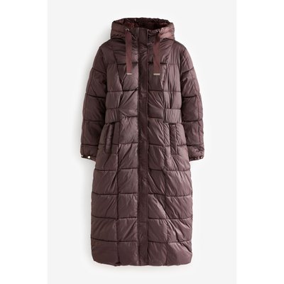 Manteau long matelassé et cintré NEXT
