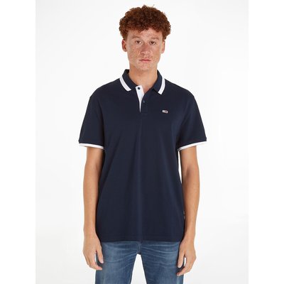Polo manches courtes droit à liseré TOMMY JEANS