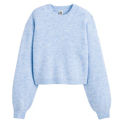 Pull loose col rond en fine maille LA REDOUTE COLLECTIONS