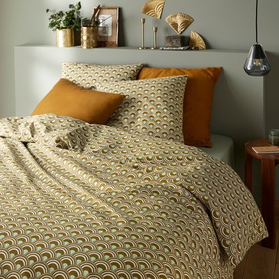 Parure de lit coton, taie carrée, Caletta LA REDOUTE INTERIEURS