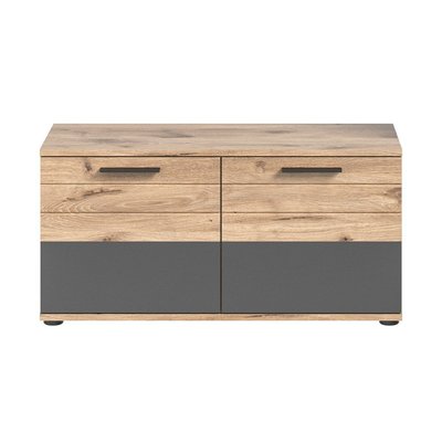 Banc avec rangement chaussures 2 portes L90 cm - MASON CALICOSY