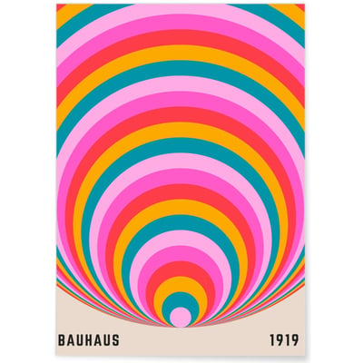 Affiche Bauhaus 18 L'AFFICHERIE