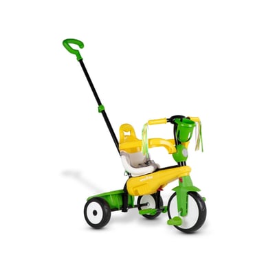 Tricycle Breeze jaune vert evolutif SMARTRIKE