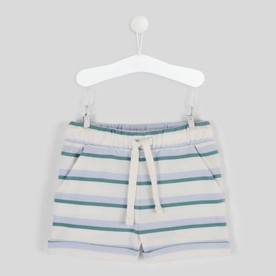 Short en jersey rayé en coton BIO BOUT'CHOU
