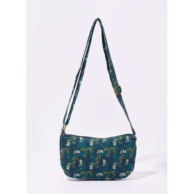 Sac bandoulière velours imprimé CLAY LA FIANCÉE