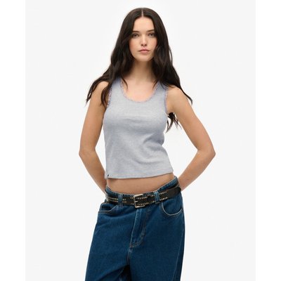 Débardeur à liseré en dentelle Vintage SUPERDRY