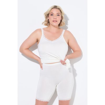 Cycliste, bas de jambe rehaussé de dentelle ULLA POPKEN