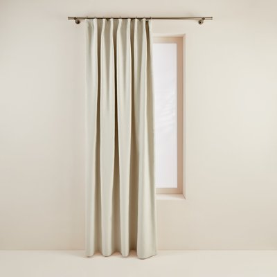 Rideau Night Occultant en Tissu obscurcissant à 80% Gris 350x280 cm MADURA