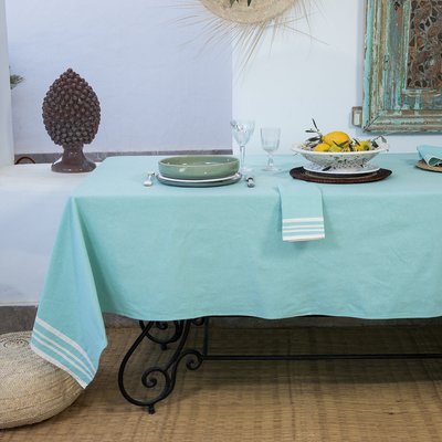 Nappe + 8 serviettes coton MAHDIA FEBRONIE