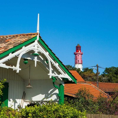 Tableau Mural Cabanes Phare Cap Ferret CONTEMPORAIN URBAIN CEANOTHE