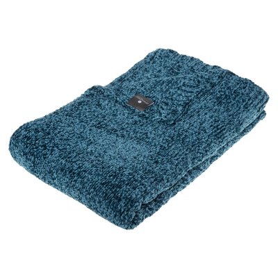 Plaid chenille Collection Flowers EDEN