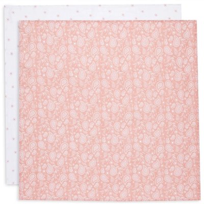 Lot de 2 langes gaze de coton 70x70 cm JOLLEIN