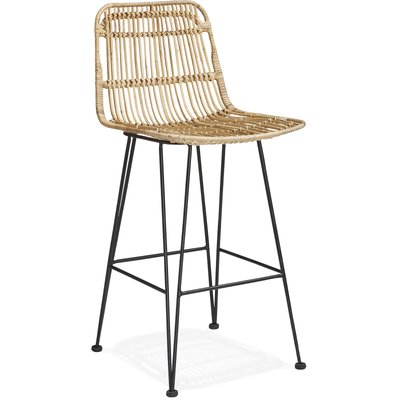 Tabouret de bar en bois et métal, Liano mini KOKOON DESIGN