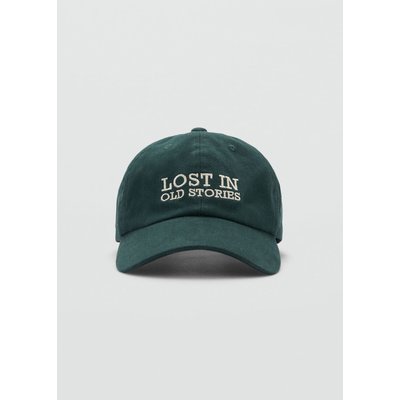 Casquette toile brodée MANGO MAN