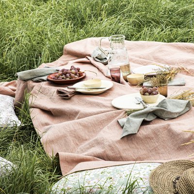Nappe unie en lin, CHAMBRAY ALEXANDRE TURPAULT