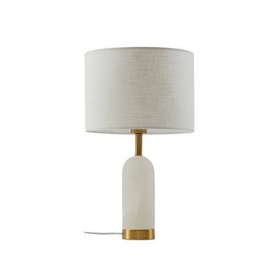 Lampe à poser en textile scandinave LINDBY