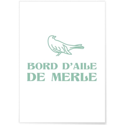 Affiche Bord d'aile L'AFFICHERIE