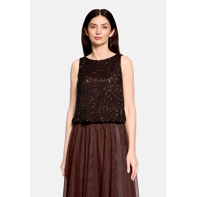 Top à paillettes au look scintillant VERA MONT