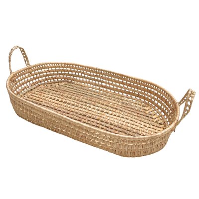 Panier à langer Osier ovale HOME MAISON