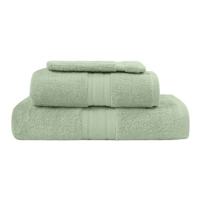 Ensemble de bain 3 pièces (1 drap de bain + 1 serviette de toilette + 1 gant) LUXURY SENSEI MAISON