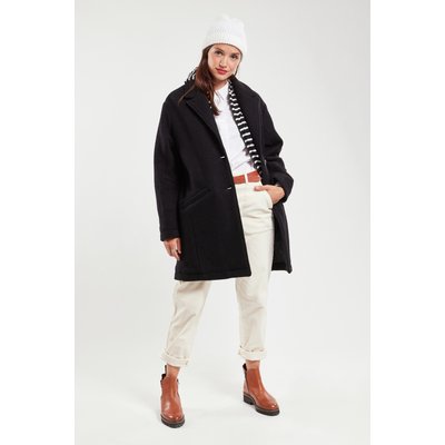 Manteau boutonné en laine bouillie ARMOR-LUX