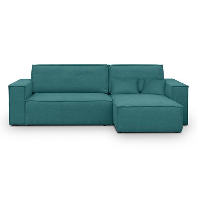 Canapé d'angle convertible 4 places en tissu - LIVIA NEW HOMIFAB