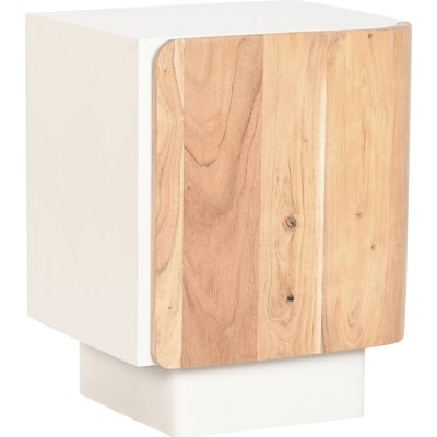 Table de chevet bois naturel et  style scandinave épuré RECOLLECTION