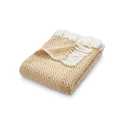 Outdoor/Indoor Geometric Woven Throw - 100% recycled HUG RUG WOVEN