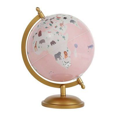 Globe Terrestre  Animaux DECORATIE