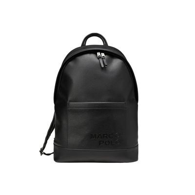 Sac à dos medium en une alternative de cuir en polyester recyclé MARC O'POLO