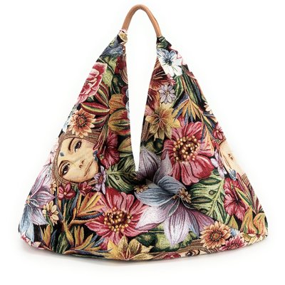 Grand sac hobo en tissu CARMEN OH MY BAG