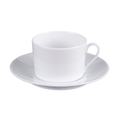 Ensemble tasse à thé   en porcelaine  he (lot de 2)-SAVOIE TABLE PASSION