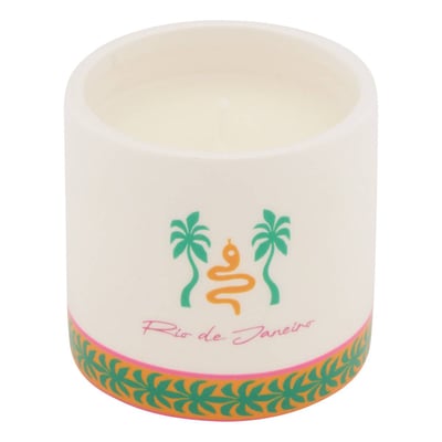 Bougie parfumée pot en céramique ville LIBE ATMOSPHERA