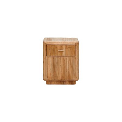 Table de chevet en rotin BARBADE CHEHOMA