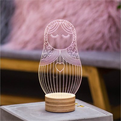 Lampe en verre, Matryoshka, By Bulbing STUDIO CHEHA 