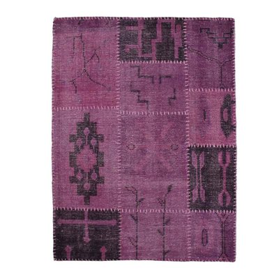 Tapis de salon en laine artisanal patchwk ethnique  KILIM THE DECO FACTORY