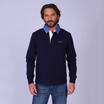 Pull col jean Gaston MISE AU GREEN