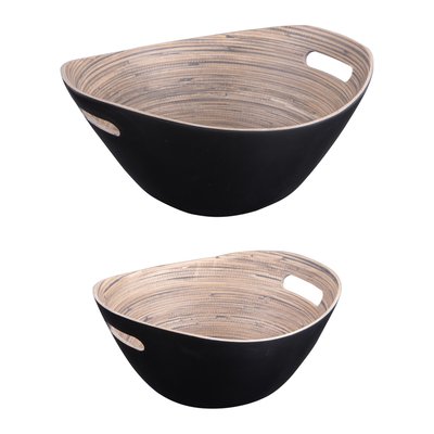 Set de 2 saladiers en bambou TABLE PASSION