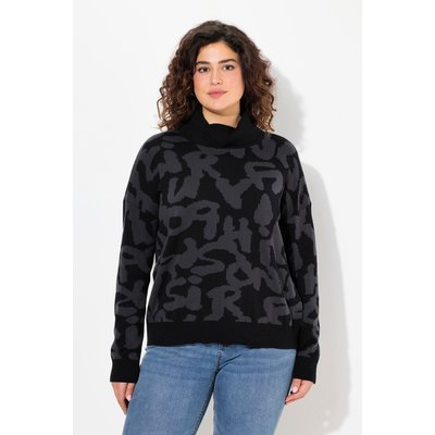 Pull à col roulé côtelé et manches longues ULLA POPKEN