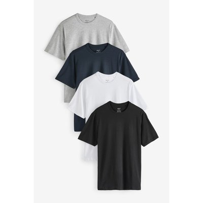 T-Shirts ras du cou quotidiens, lot de 4 NEXT