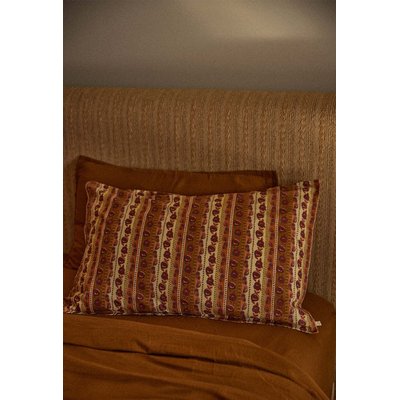 Housse de coussin Taormina en coton, FLORES GABRIELLE PARIS