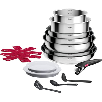 Batterie de cuisine Ingenio Cook Eat 15 pcs L881SF04 TEFAL