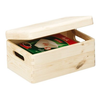 Boîte avec couvercle bois ZELLER PRESENT